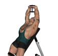 Triceps Extension - Incline 2 Handed Dumbbell